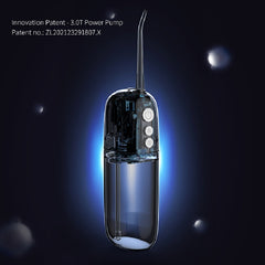 200 مللي فلوسر محمول IPX7 مقاوم للماء USB كهربائي