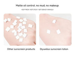 واقي من الشمس SPF50 معزول للحماية من الأشعة فوق البنفسجية