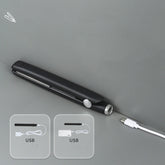 واجهة USB صغيرة لتجعيد الشعر وفرد الشعر ثنائي الاستخدام