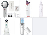 أداة تجميل بإضاءة LED ملونة للوجه