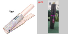 فرشاة تمليس الشعر الكهربائية 2 في 1 بمنفذ USB