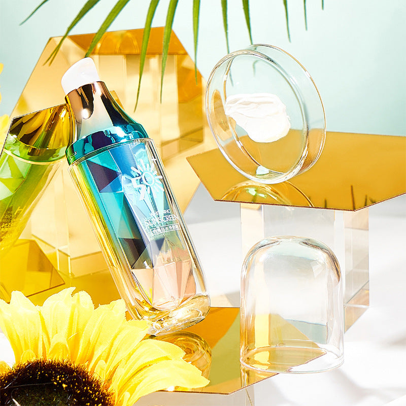 عامل حماية من الشمس SPF50، عزل مرطب، واقي من الشمس المنعش
