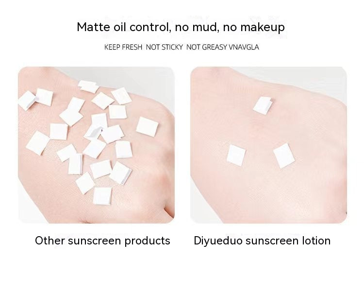 واقي من الشمس SPF50 معزول للحماية من الأشعة فوق البنفسجية
