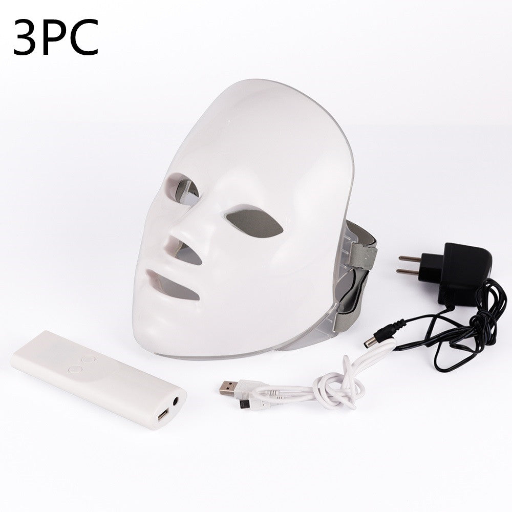 قناع البشرة من Beauty Instrument لتجديد شباب الفوتون بسبعة ألوان