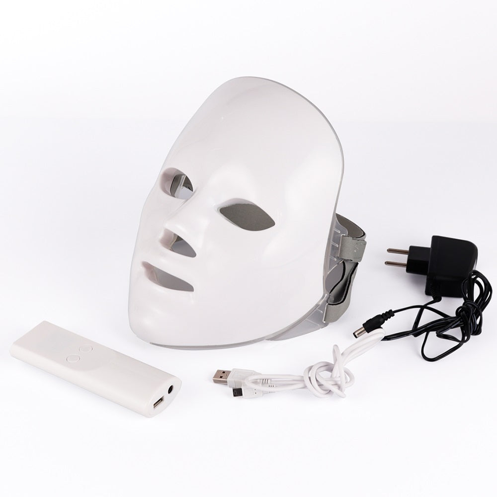 قناع البشرة من Beauty Instrument لتجديد شباب الفوتون بسبعة ألوان