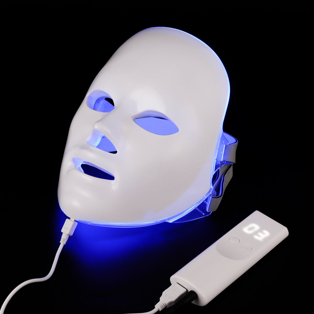 قناع البشرة من Beauty Instrument لتجديد شباب الفوتون بسبعة ألوان