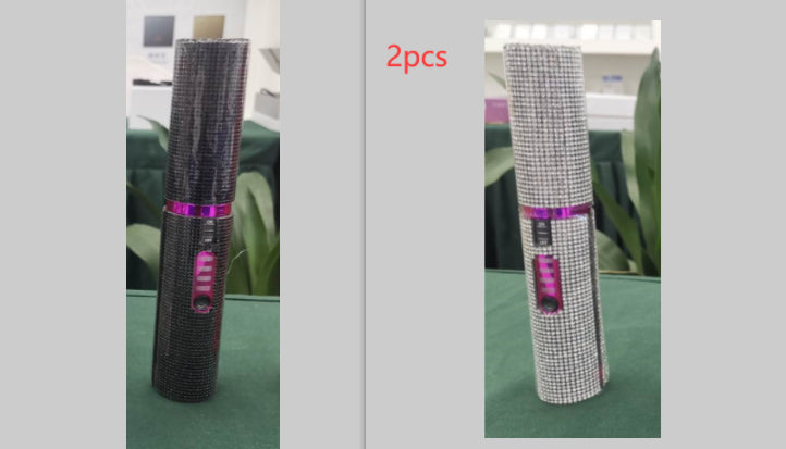 فرشاة تمليس الشعر الكهربائية 2 في 1 بمنفذ USB