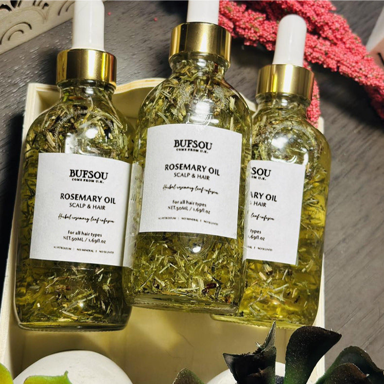 زيت الروزماري العطري المغذي للشعر
