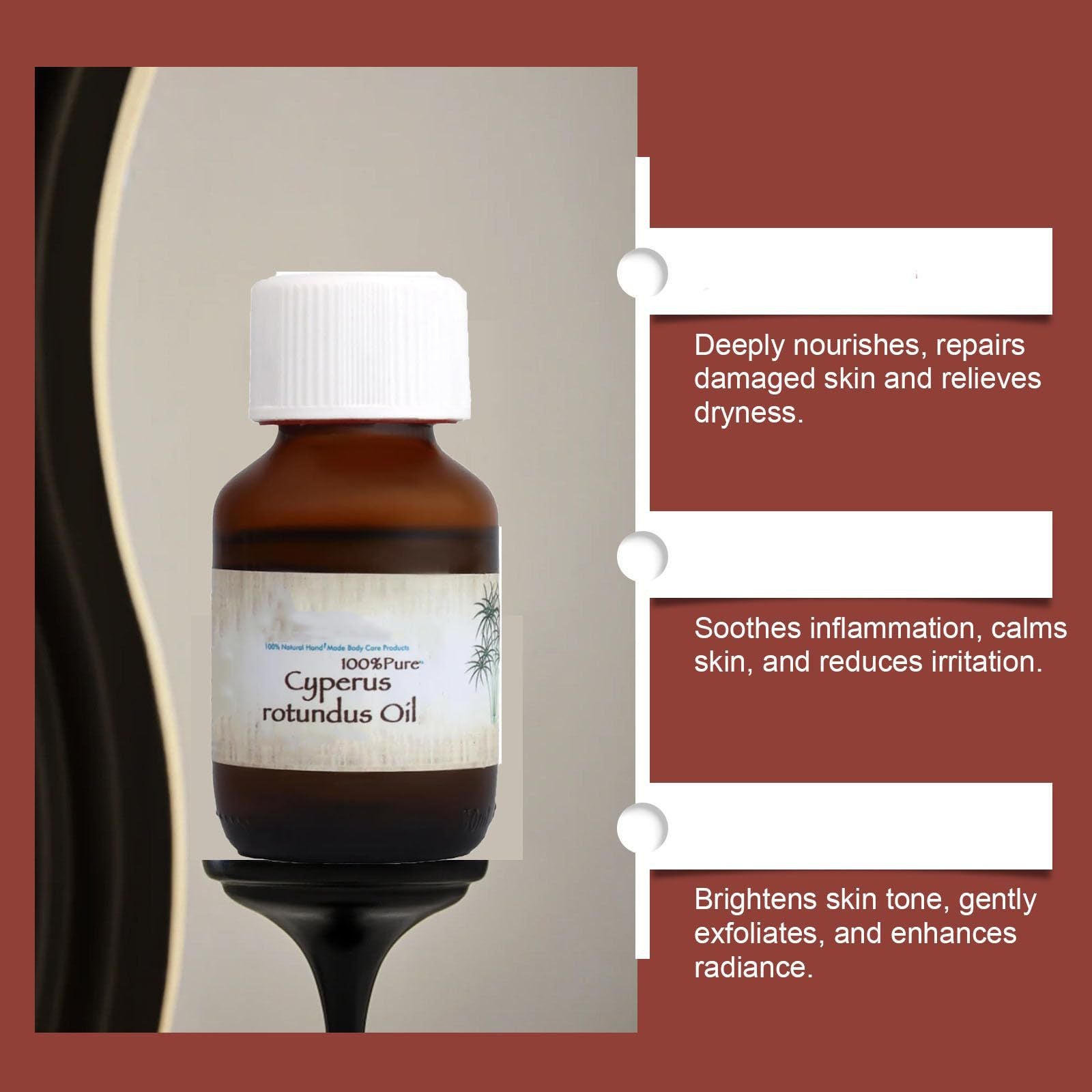 عطر العناية بالجسم لإزالة الشعر بالزيت العطري